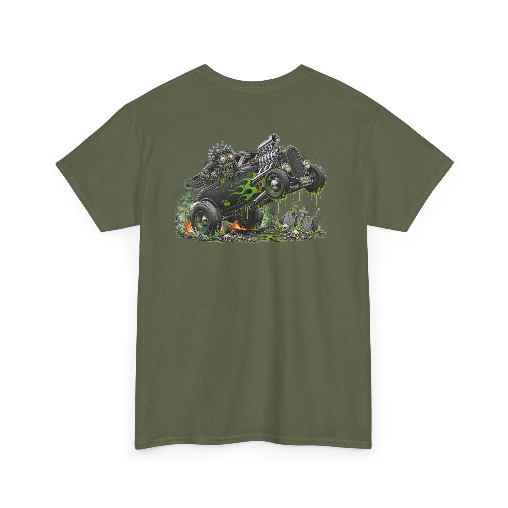 Zombie Hot Rod Graphic Tee – Adventure by 8Sydes Apparel