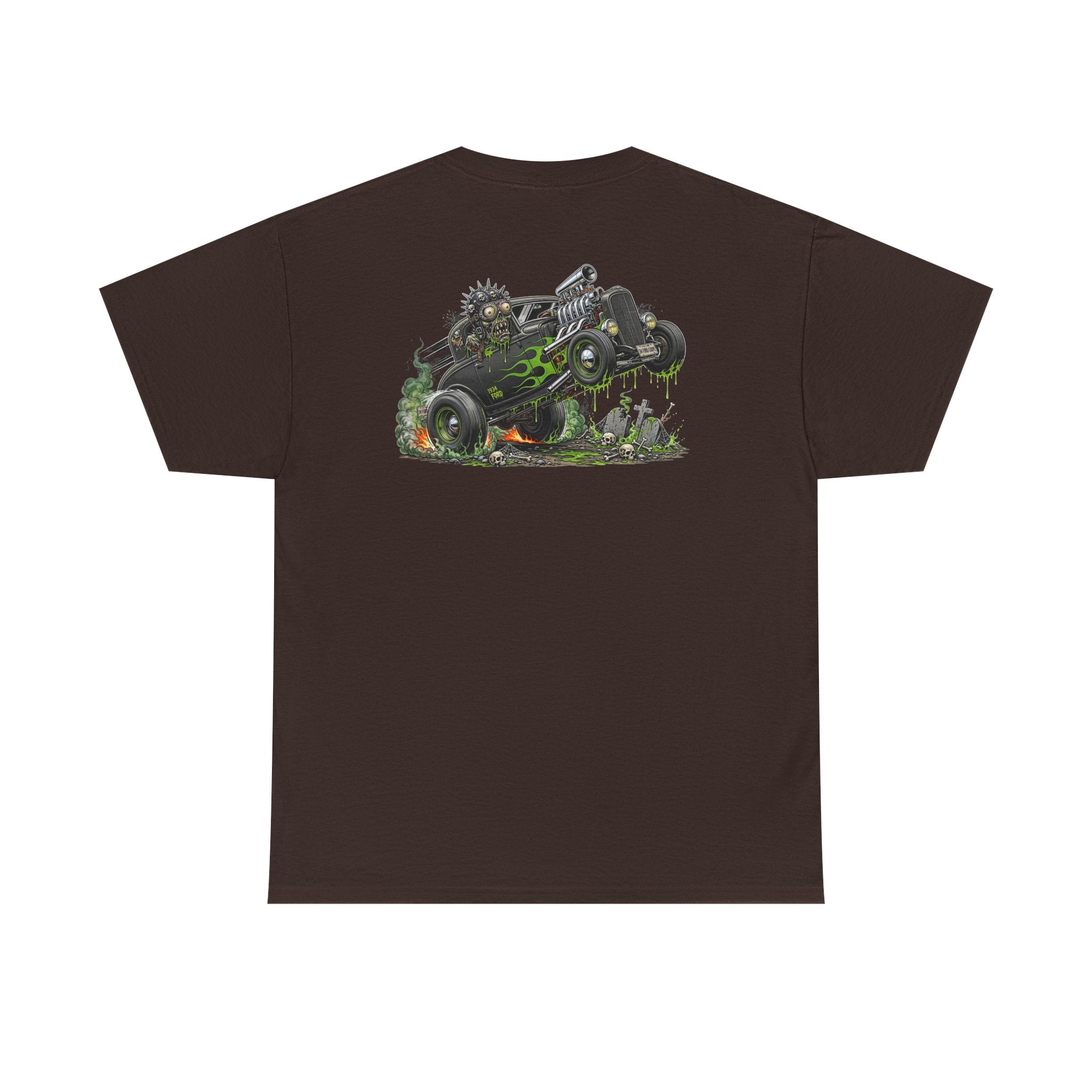 Zombie Hot Rod Graphic Tee – Adventure by 8Sydes Apparel