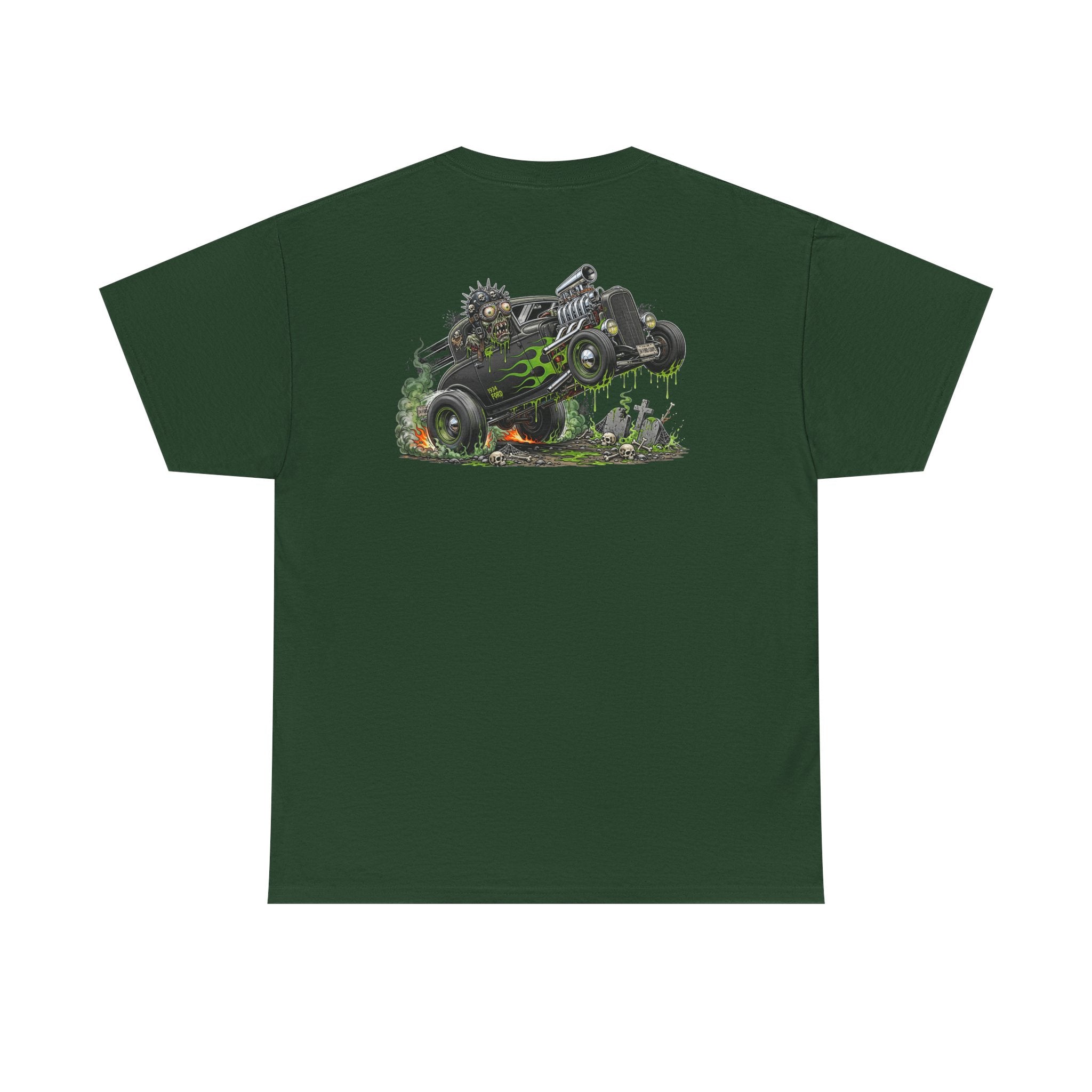 Zombie Hot Rod Graphic Tee – Adventure by 8Sydes Apparel