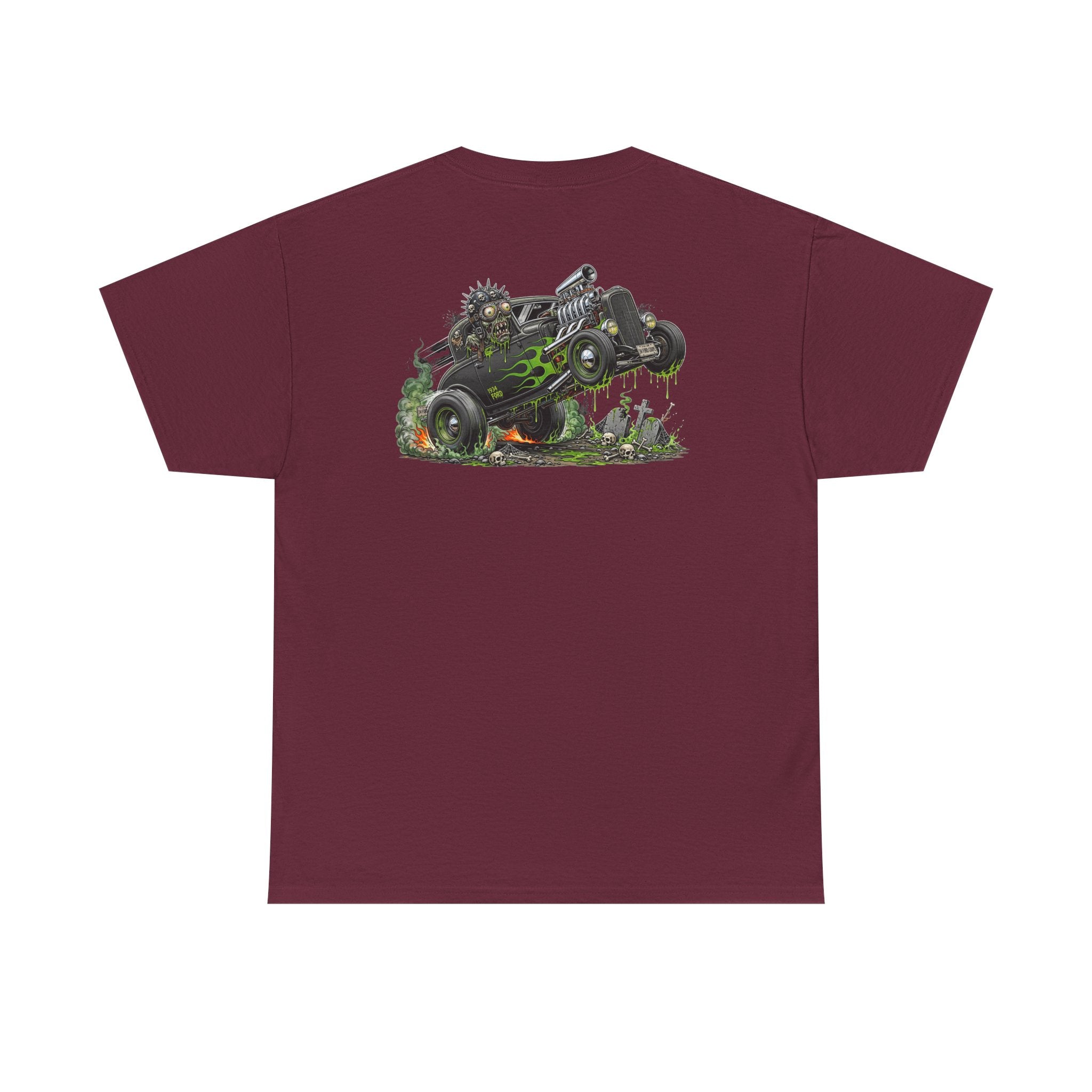 Zombie Hot Rod Graphic Tee – Adventure by 8Sydes Apparel