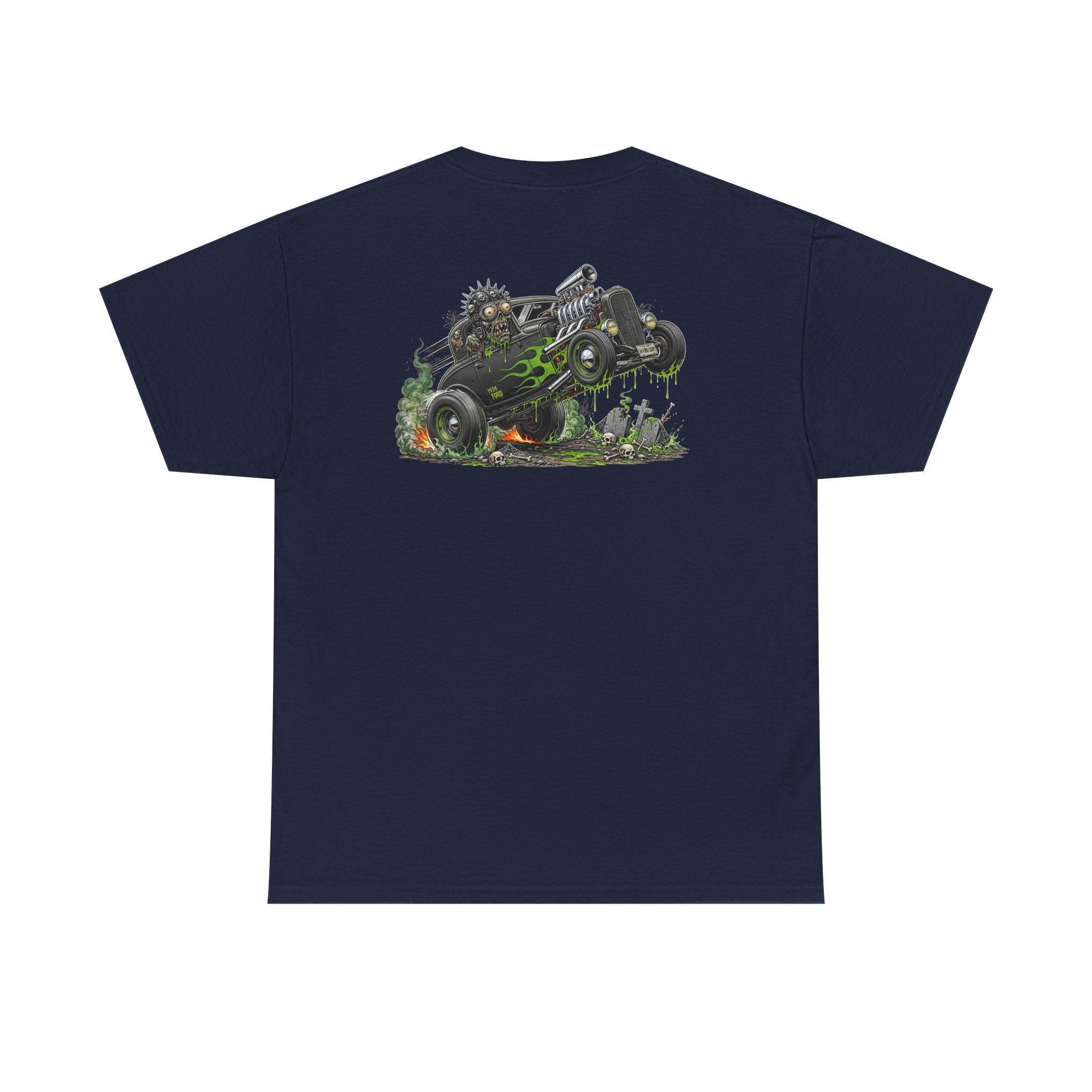 Zombie Hot Rod Graphic Tee – Adventure by 8Sydes Apparel