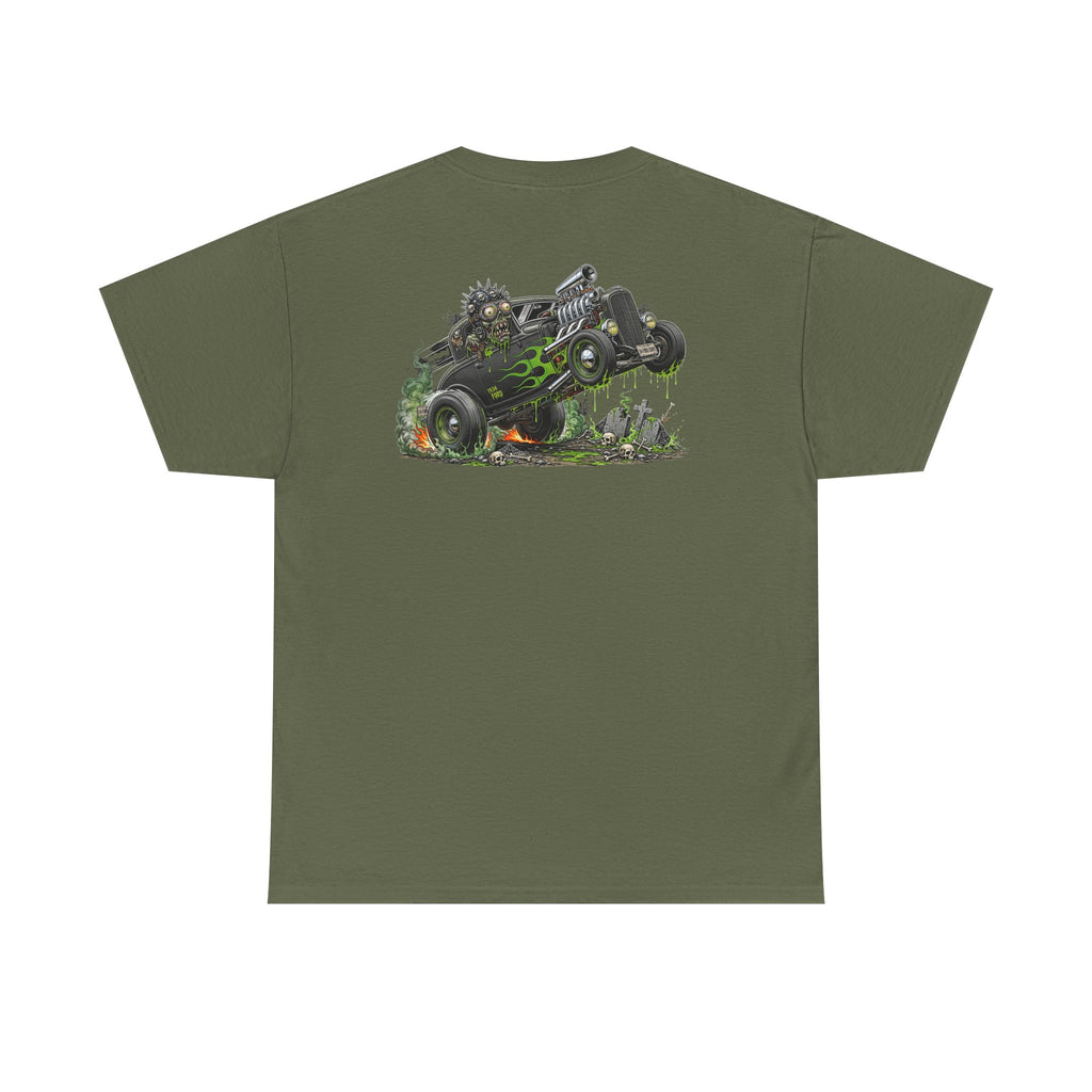 Zombie Hot Rod Graphic Tee – Adventure by 8Sydes Apparel