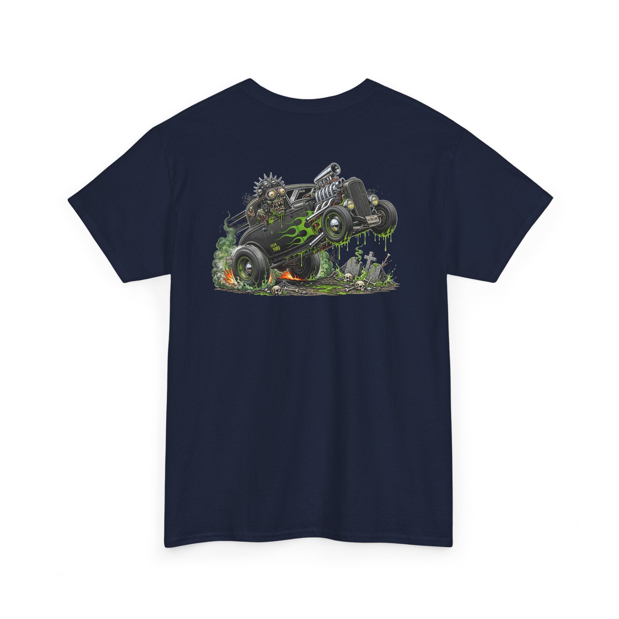 Zombie Hot Rod Graphic Tee – Adventure by 8Sydes Apparel