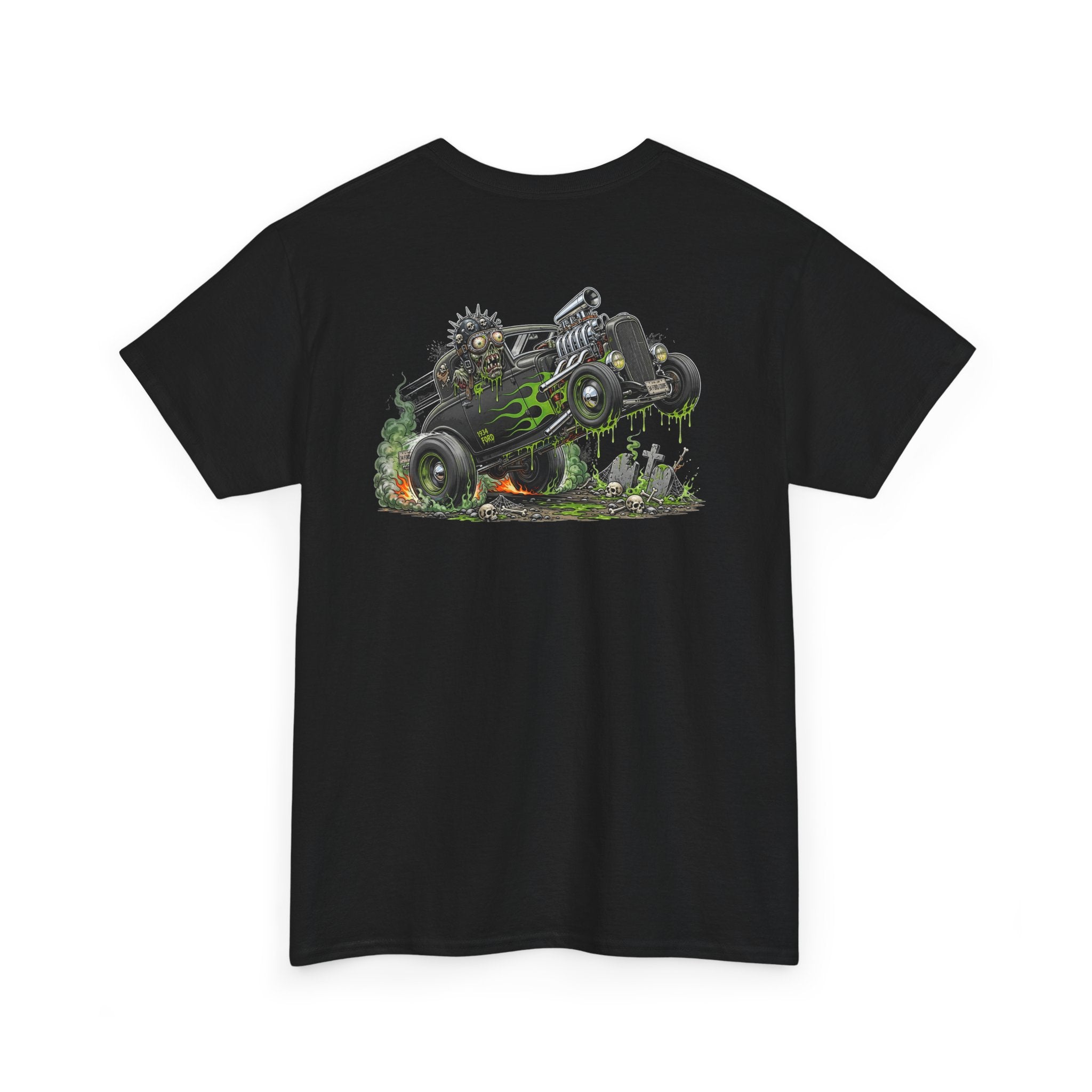 Zombie Hot Rod Graphic Tee – Adventure by 8Sydes Apparel
