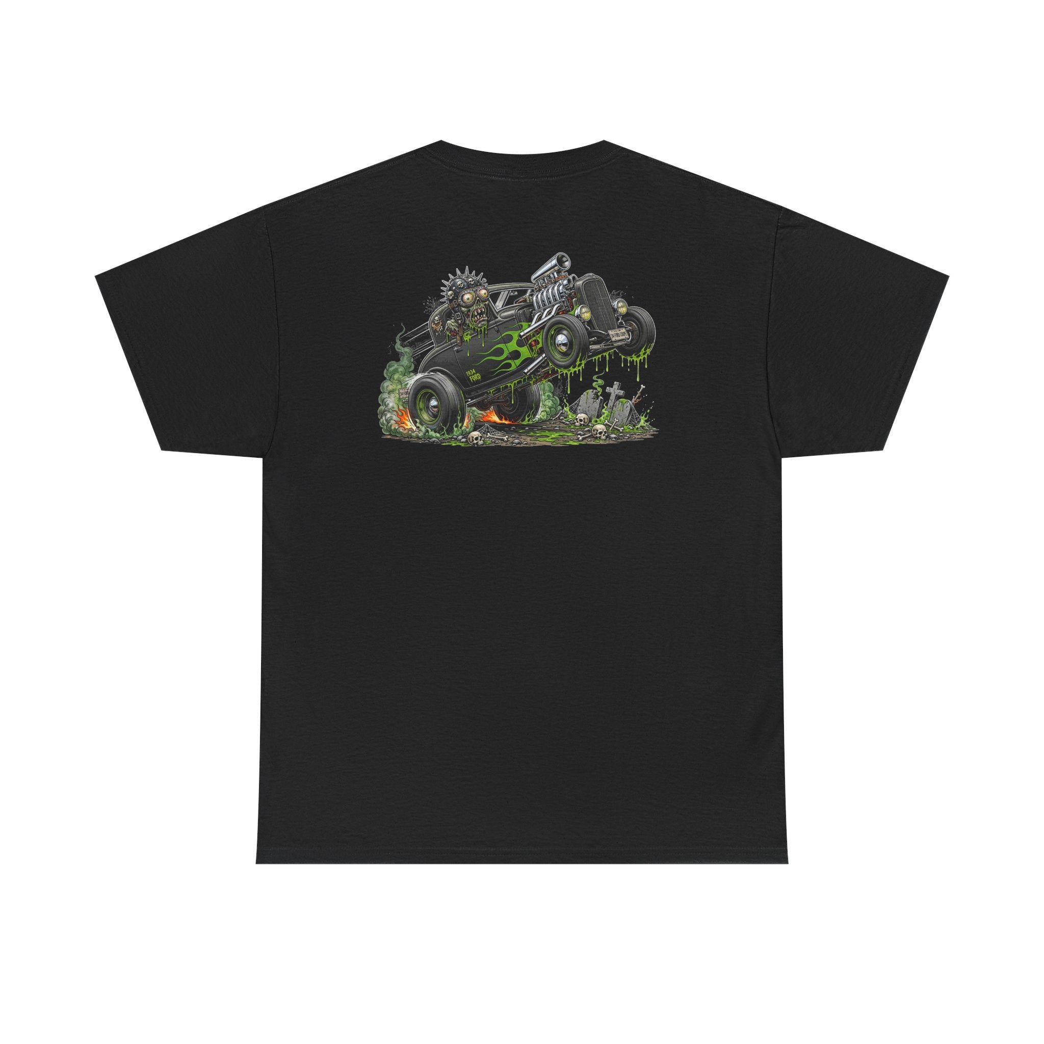 Zombie Hot Rod Graphic Tee – Adventure by 8Sydes Apparel