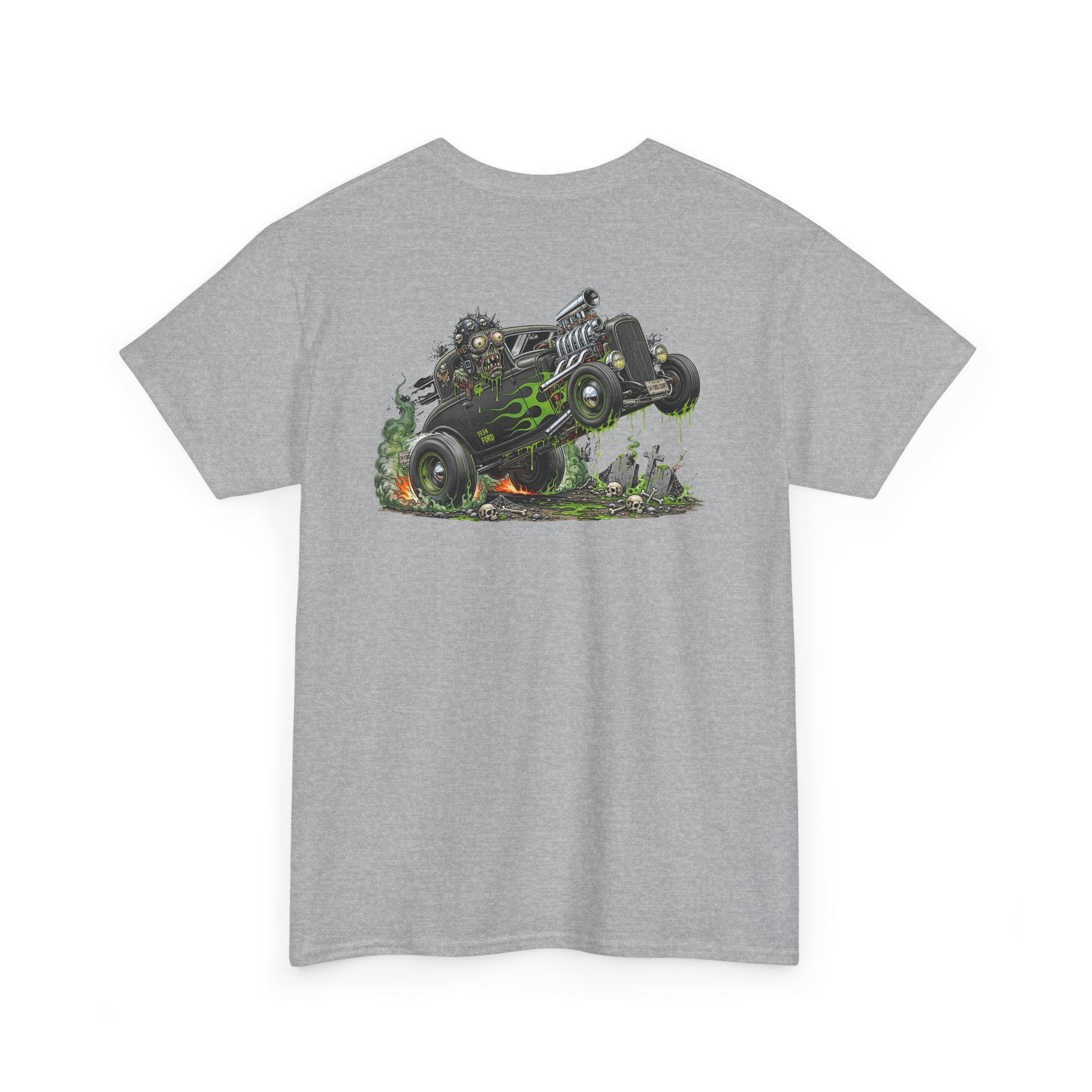Zombie Hot Rod Graphic Tee – Adventure by 8Sydes Apparel