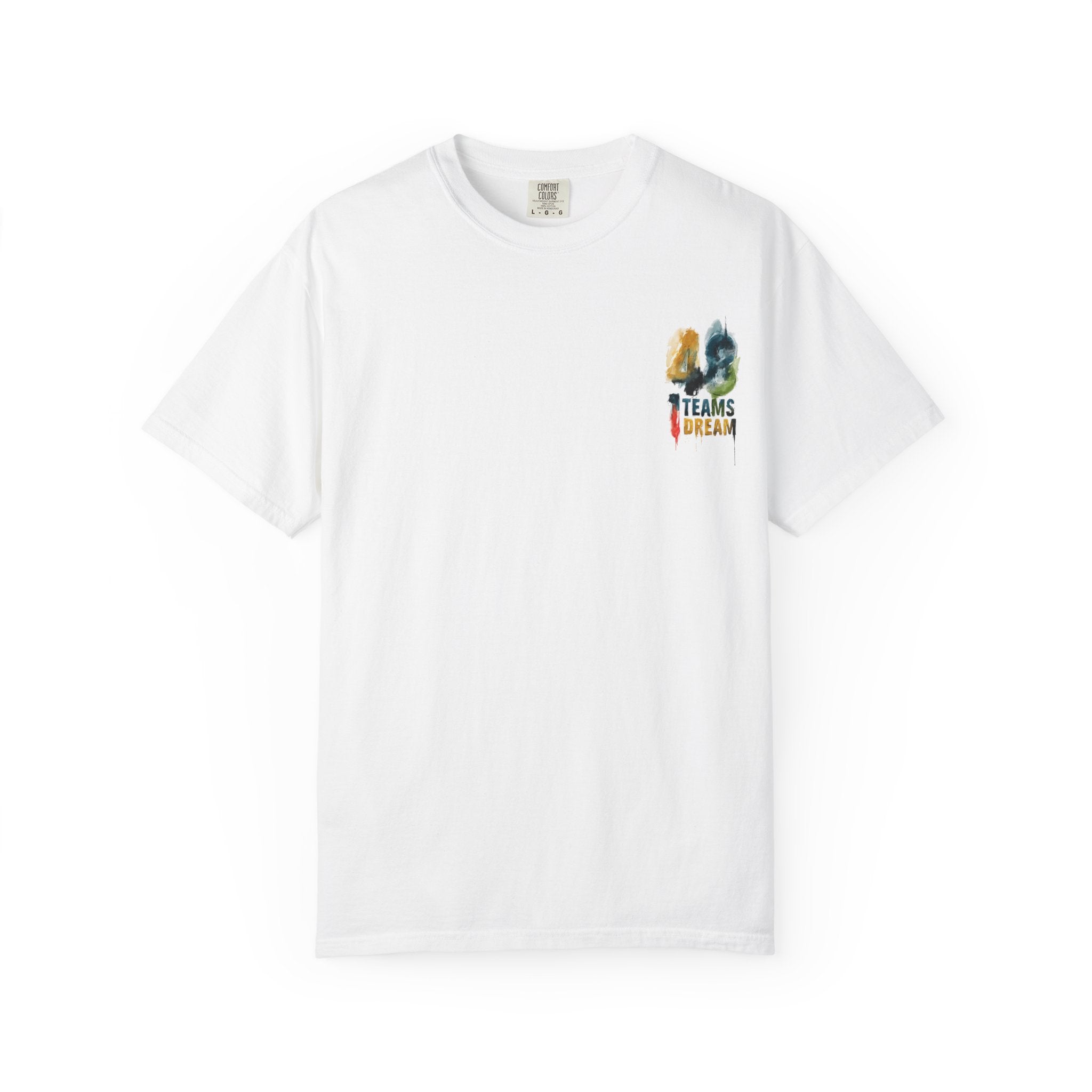 Soccer Flags T-Shirt — Watercolor World Cup Ball Graphic Tee