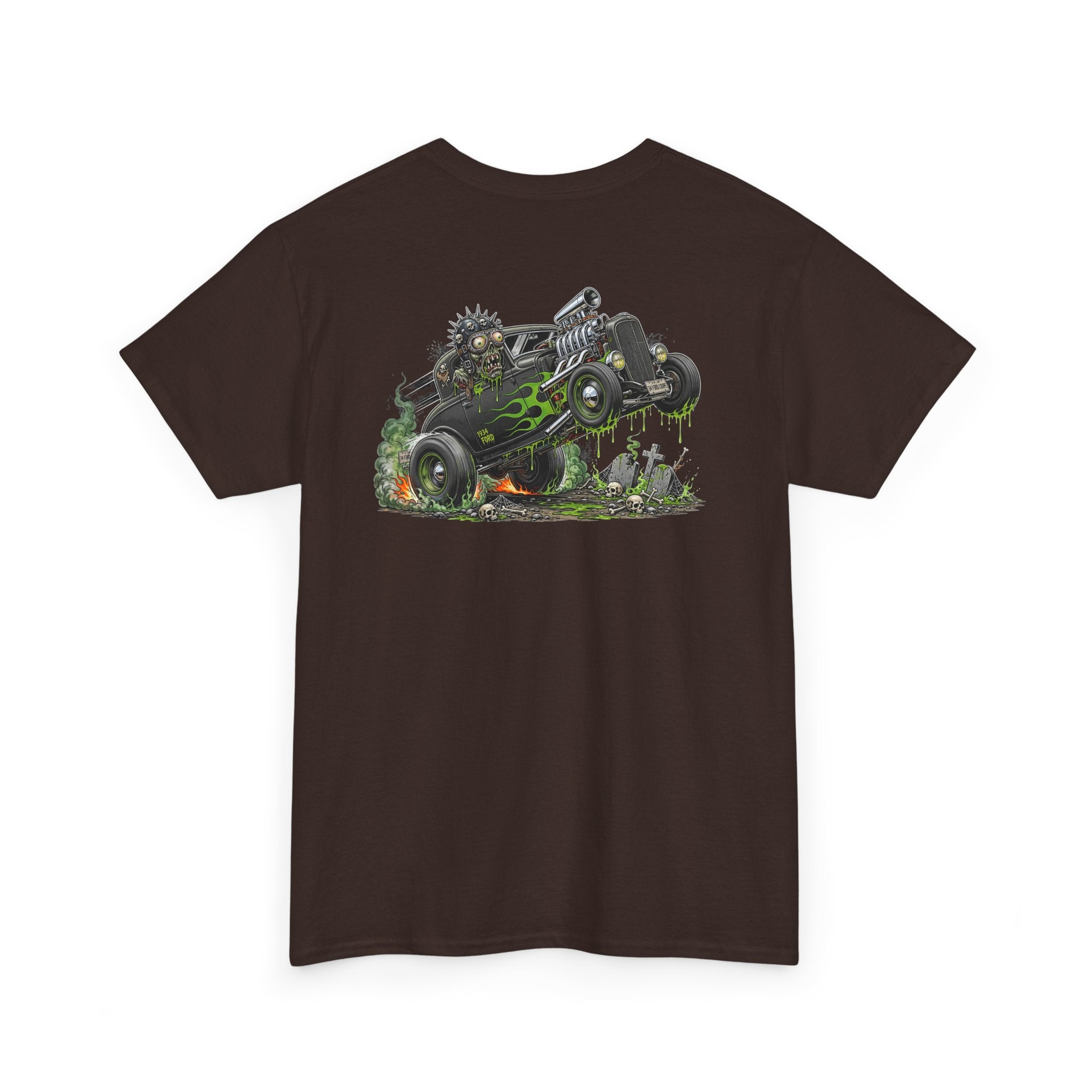Zombie Hot Rod Graphic Tee – Adventure by 8Sydes Apparel