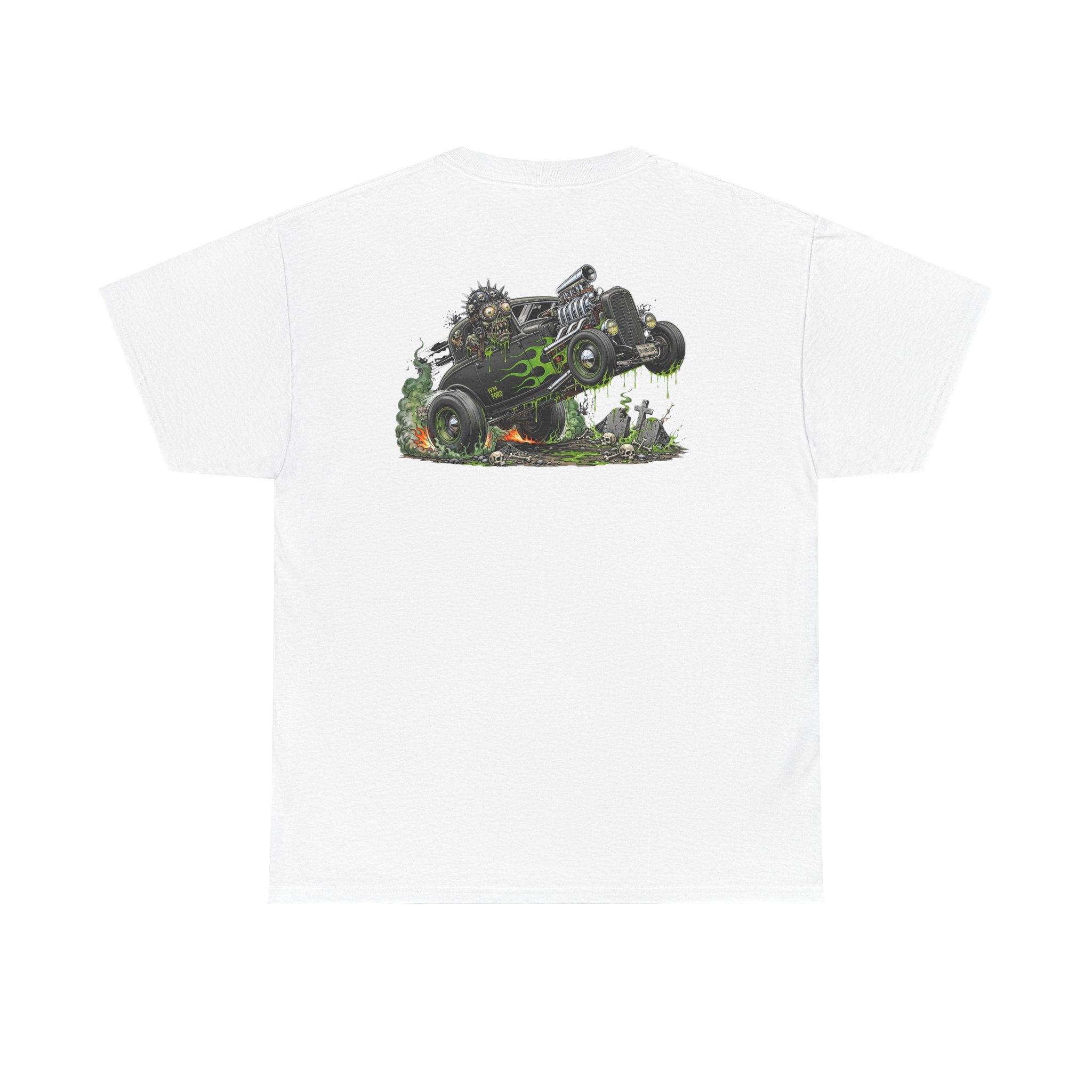 Zombie Hot Rod Graphic Tee – Adventure by 8Sydes Apparel